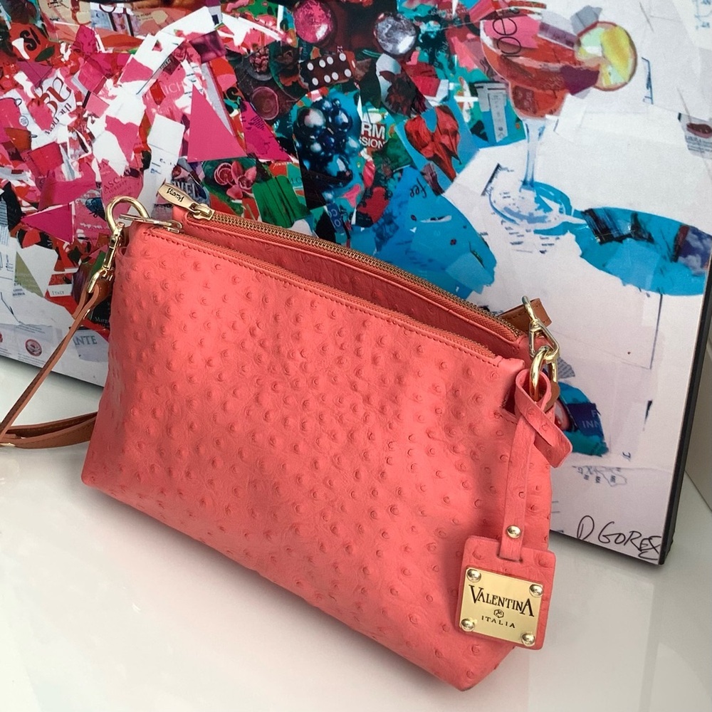 Valentina Coral Crossbody Bag